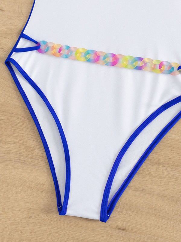 Vigoashely 2023 Σέξι μαγιό με λουράκια, γυναικεία μαγιό με ψηλό κόψιμο Push UP One Piece Μαγιό Monokini χωρίς πλάτη