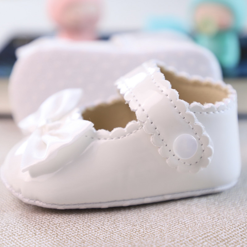 Beebi väikelaste kingad Beebitüdruku esimene paar esijalatseid Moodsad hingavad Mary Jane Elegantsed jalatsid.