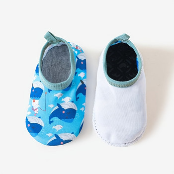 Бебешки чорапи за под, които не се плъзгат, Обувки с анимационни рисунки на животни Чорапи за малки деца, момчета и момичета