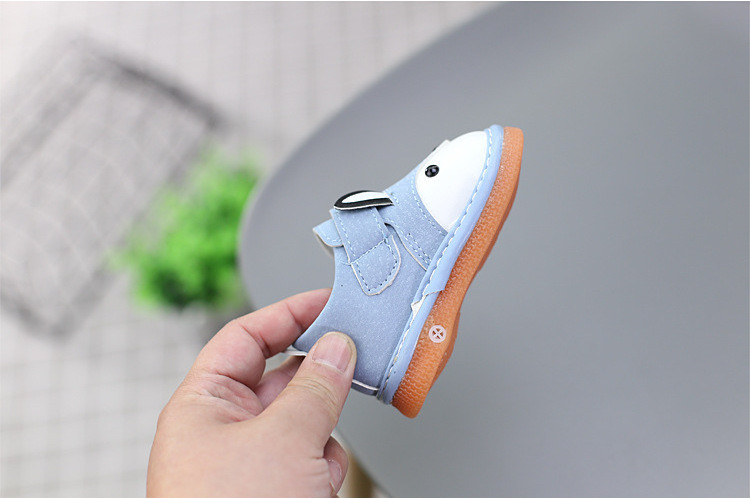 Πάτος 11-13cm New Cartoon Baby Toddler Shoes Newborn Girl Shoes Make Sound Shoes for Baby Boy Παιδικά παπούτσια