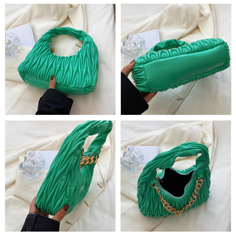 Γυναικείες τσάντες Half Moon Hobos Τσάντες και τσάντες πολυτελείας Γυναικείες τσάντες σχεδιαστές γυναικείες τσάντες καπιτονέ υφασμάτινες γυναικείες τσάντες μασχάλης