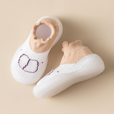 Βρεφικές κάλτσες Παπούτσια Βρεφικά χαριτωμένα κινούμενα σχέδια Παιδικά παπούτσια για αγόρια Απαλή λαστιχένια σόλα Παιδικό πάνινο πάτωμα BeBe μποτάκια για νήπια για κορίτσια πρώτος περιπατητής