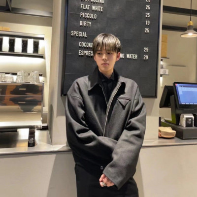 Gmiixder Κοντό πέτο μπουφάν Ανδρικό Ανοιξιάτικο Φθινόπωρο Vintage Όμορφο Ανδρικό Μπουφάν High Street Γυναικείο Ευέλικτο παλτό Preppy με φερμουάρ