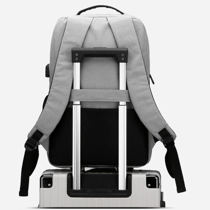 Ülimalt kerge meeste veekindel seljakott USB laadimiskott seljakott meestele seljakott Meeste stiilne seljakott vabaaja seljakott