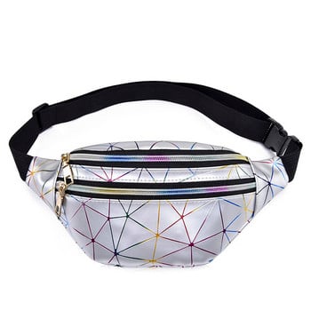 Fanny Pack Γυναικεία Μόδα Πακέτο μέσης Casual Crossbody Τσάντες στήθους Unisex Hip Bum Τσάντα ταξιδιού Αδιάβροχη τσάντα ζώνης Αθλητική τσέπη