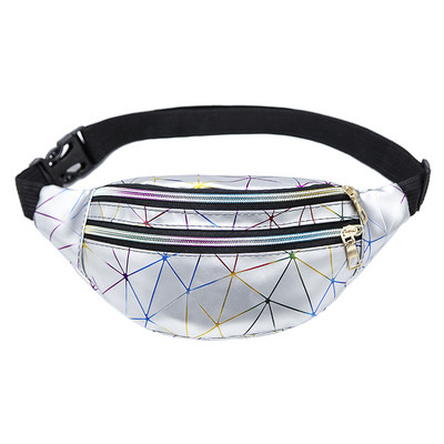 Fanny Pack Γυναικεία Μόδα Πακέτο μέσης Casual Crossbody Τσάντες στήθους Unisex Hip Bum Τσάντα ταξιδιού Αδιάβροχη τσάντα ζώνης Αθλητική τσέπη