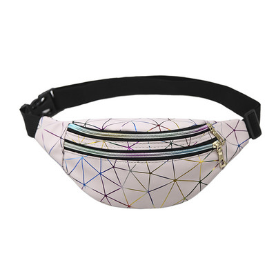 Fanny Pack Γυναικεία Μόδα Πακέτο μέσης Casual Crossbody Τσάντες στήθους Unisex Hip Bum Τσάντα ταξιδιού Αδιάβροχη τσάντα ζώνης Αθλητική τσέπη