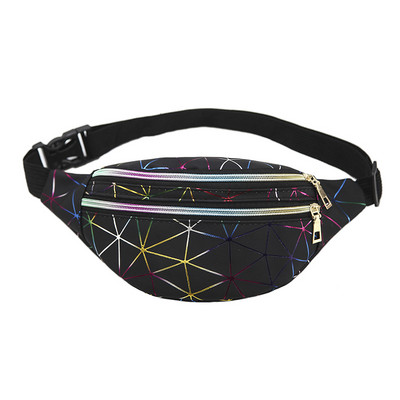 Fanny Pack Γυναικεία Μόδα Πακέτο μέσης Casual Crossbody Τσάντες στήθους Unisex Hip Bum Τσάντα ταξιδιού Αδιάβροχη τσάντα ζώνης Αθλητική τσέπη