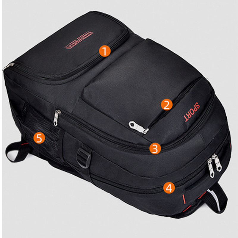 Ανδρικό επαγγελματικό σακίδιο πλάτης Αδιάβροχο Casual Laptop Σακίδια Μεγάλης χωρητικότητας Εφήβων Σχολικές τσάντες Ταξιδιωτικές αθλητικές σχολικές τσάντες