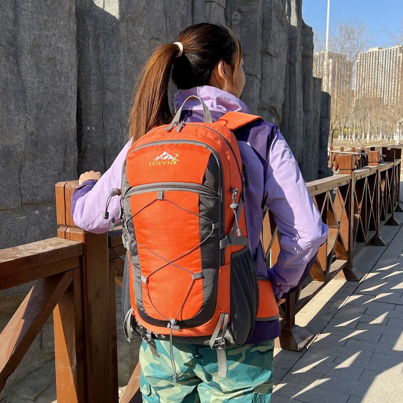 Rucsac de călătorie în aer liber pentru bărbați, femei, marcă în tendințe, durabil, rezistent la apă, pentru camping, rucsac pentru tineret, sport, drumeții, bărbați, 40 l