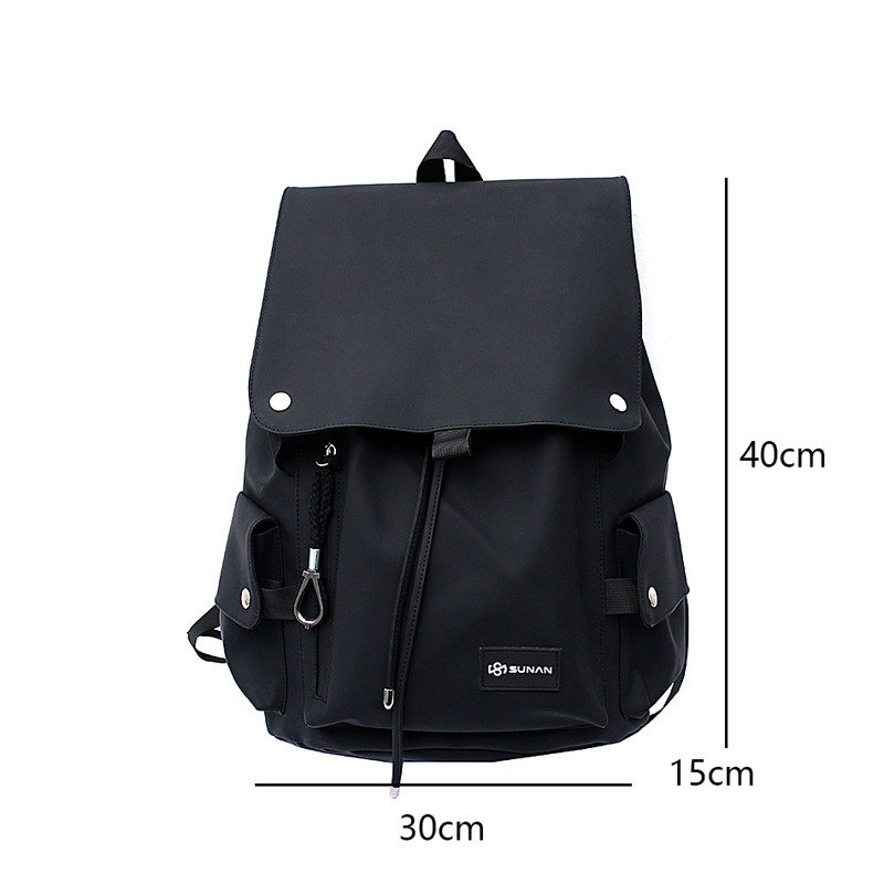 Jednoduchý mestský batoh pre mužov, trendový dizajnérsky batoh pre mužov, vodotesná pánska taška na notebook, módna mládežnícka cestovná taška s veľkou kapacitou