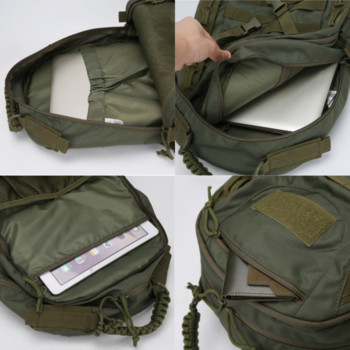Черна тактическа раница за катерене, лов, 35 литра къмпинг чанти, армейска трекинг раница, външна чанта, водоустойчиви военни раници
