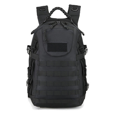 Черна тактическа раница за катерене, лов, 35 литра къмпинг чанти, армейска трекинг раница, външна чанта, водоустойчиви военни раници