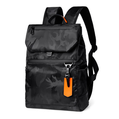 Υψηλής ποιότητας αδιάβροχο ανδρικό σακίδιο πλάτης για φορητό υπολογιστή, μάρκας πολυτελείας Μαύρο σακίδιο πλάτης για Business Urban Man Φόρτιση USB