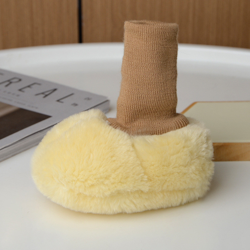 Detské prvé chodítko, zimné čižmy, pravá koža, vlnená kožušina, mäkké mokasíny pre batoľatá, plyšové čižmičky z ovčej kože pre chlapcov