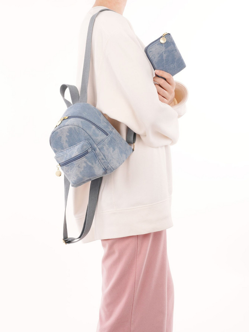 Mini Tie Dye Classic Backpack Σχολική τσάντα για πτυχιούχους, έφηβες, πρωτοετείς, δευτεροετείς, Junior & Senior In College, University