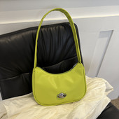 Chic ručne torbice za djevojčice za žene Modna skitnica Torba na rame ispod pazuha Ženske clutch Pu kožne torbice Ženske torbice ispod pazuha Y2k Cool torba