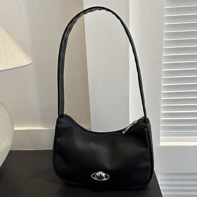 Chic ručne torbice za djevojčice za žene Modna skitnica Torba na rame ispod pazuha Ženske clutch Pu kožne torbice Ženske torbice ispod pazuha Y2k Cool torba