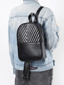 Μαύρη μόδα Γυναικεία τσάντα πλάτης με απλή κλωστή κεντήματος Κλασικό σακίδιο πλάτης Κατάλληλο για καθημερινή σχολική περίοδο μετακίνησης