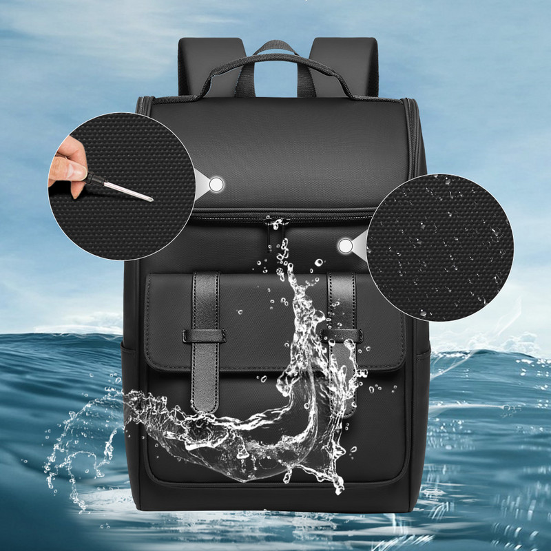 Ανδρικό σχολικό σακίδιο πλάτης μόδας Ιαπωνικού και κορεατικού στυλ Ανδρικό σακίδιο πλάτης 15,6 ιντσών ταξιδιού φορητού υπολογιστή για άνδρες