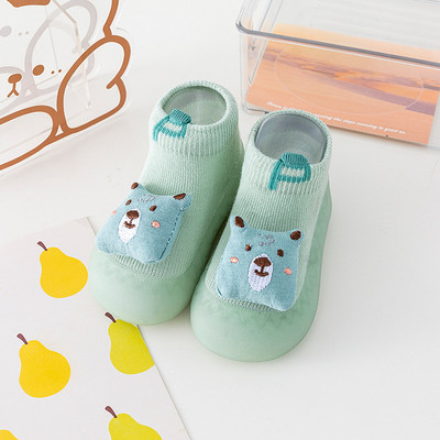 Μαύρα χαριτωμένα παπούτσια Baby Walker Baby Boy Παντόφλες Παιδικά Casual Παπούτσια Toddler Boy Αντιολισθητικά παιδικά πάνινα παπούτσια για μικρά παιδιά