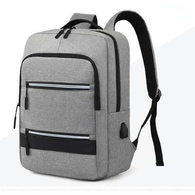 Pánsky nepremokavý batoh, multifunkčná taška na notebook s kapacitou 15,6", nabíjanie cez USB, ležérny batoh