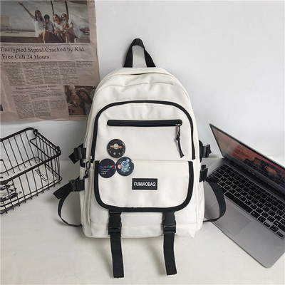 JOYPESSIE Fashion Ανδρικά Mochila Μαύρο Σακίδιο Laptop Κορίτσια Καμβά Τσάντα τσάντα υψηλής χωρητικότητας Εφηβική Σχολική τσάντα Γυναικεία τσάντα ταξιδιού