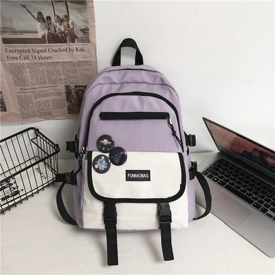 JOYPESSIE Fashion Ανδρικά Mochila Μαύρο Σακίδιο Laptop Κορίτσια Καμβά Τσάντα τσάντα υψηλής χωρητικότητας Εφηβική Σχολική τσάντα Γυναικεία τσάντα ταξιδιού