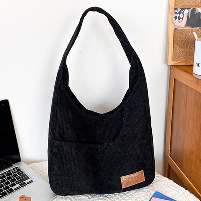 Ženska modna torba na rame, torba s više džepova velikog kapaciteta, ležerna vintage velika ručna torba, svestrana torba za kupovinu