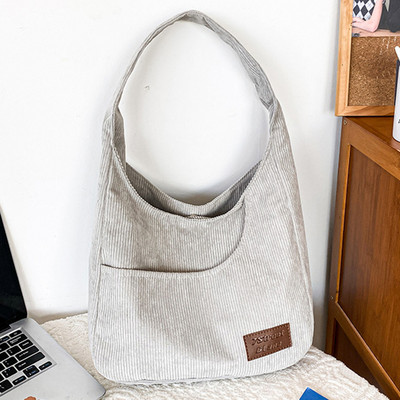 Ženska modna torba na rame, torba s više džepova velikog kapaciteta, ležerna vintage velika ručna torba, svestrana torba za kupovinu