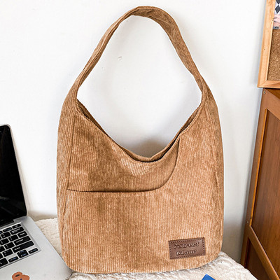 Ženska modna torba na rame, torba s više džepova velikog kapaciteta, ležerna vintage velika ručna torba, svestrana torba za kupovinu