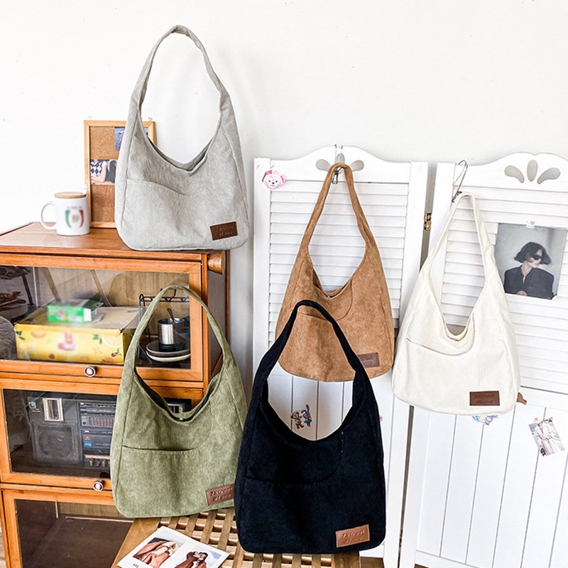 Ženska modna torba na rame, torba s više džepova velikog kapaciteta, ležerna vintage velika ručna torba, svestrana torba za kupovinu