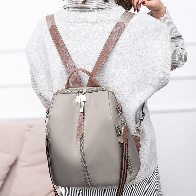 Γυναικείο απλό σακίδιο πλάτης Υψηλής ποιότητας αντικλεπτικό σακίδιο πλάτης Oxford Γυναικείο τσαντάκι ώμου μεγάλης χωρητικότητας Γυναικείο σακίδιο πλάτης Mochila