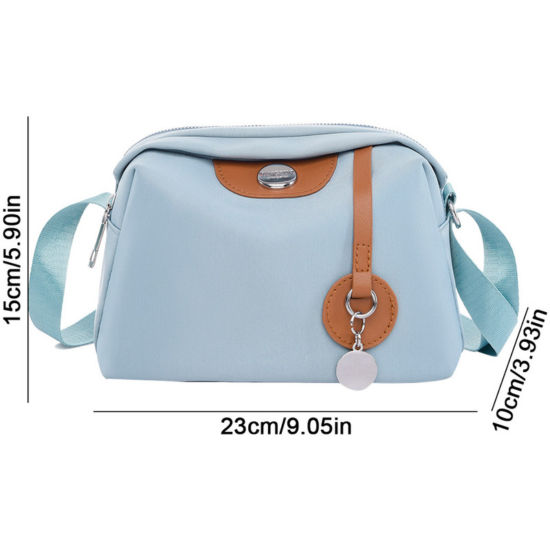 Naiste Crossbody kott Luksuslik disainer Oxfordi riidest õlakott vabaaja kandekott Käekott Lihtne naiste reisikäekott Ostekott