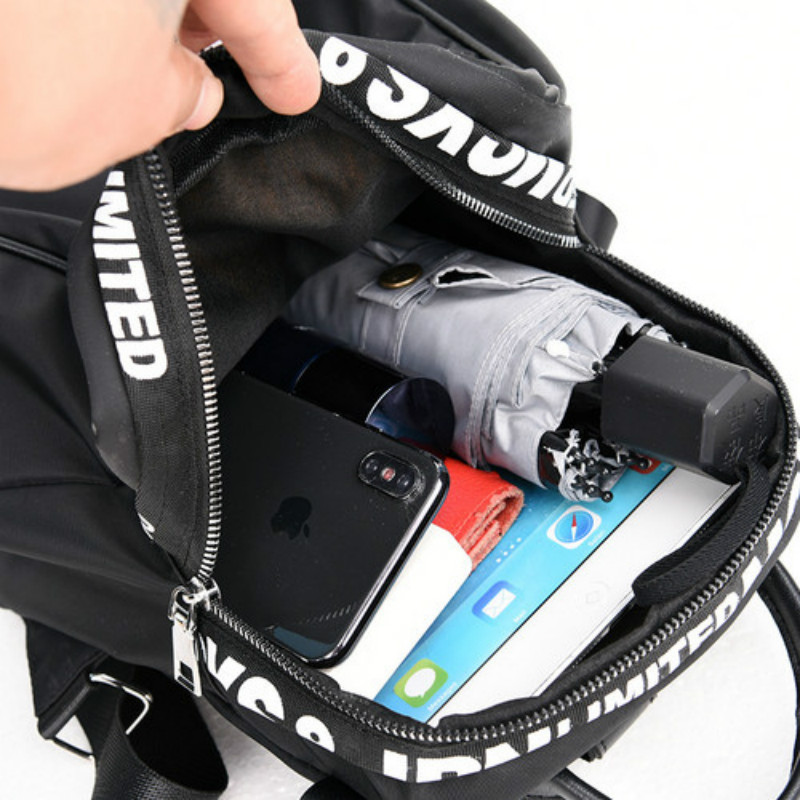 Női divatos masszív hátizsák Női utazási rövid utazási táska Oxford anya iskolai válltáska Női mochila de couro hátizsák