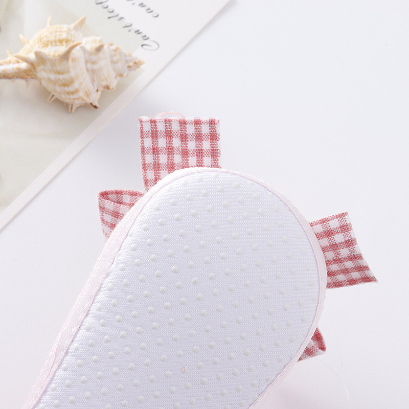 0 ~ 18M drăguț bowknot pantofi pentru nou-născut set de bentiță anti-alunecare pentru copil mic Primul plimbare fete nou-născut pantofi roz cu talpă moale