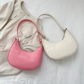 Γυναικεία τσάντα μονόχρωμη Hobo Τσάντα ώμου Μαλακό PU Fashion Γυναικεία τσάντα τηλεφώνου Τσάντα φερμουάρ μασχάλης Γυναικεία μίνι τσάντες Casual τσάντα ταξιδιού