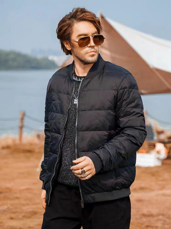 Νέο ανδρικό χειμερινό μπουφάν μπουφάν 2023 Ελαφρύ 90% Μπουφάν λευκής πάπιας με επένδυση Plus Size 8XL Windbreaker Ζεστό παλτό