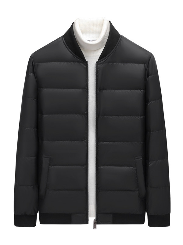 Νέο ανδρικό χειμερινό μπουφάν μπουφάν 2023 Ελαφρύ 90% Μπουφάν λευκής πάπιας με επένδυση Plus Size 8XL Windbreaker Ζεστό παλτό