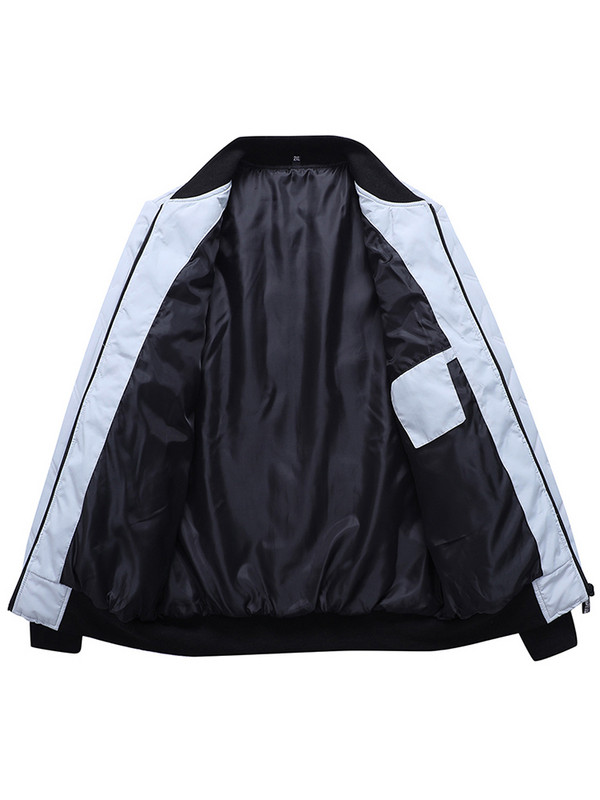 Νέο φθινόπωρο και χειμώνα ανδρικό υπαίθριο περιστασιακό ευέλικτο γιακά ανοιχτό κοντό σακάκι Μοντέρνο γεμιστό παχύ μπουφάν