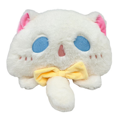 Τσάντα ιαπωνικού στυλ Kawaii Μαύρη γάτα Γυναικεία βελούδινη τσάντα ώμου κινουμένων σχεδίων για γυναικεία τσάντα χιαστί Αφράτη μικρή τσάντα τηλεφώνου και πορτοφολιού