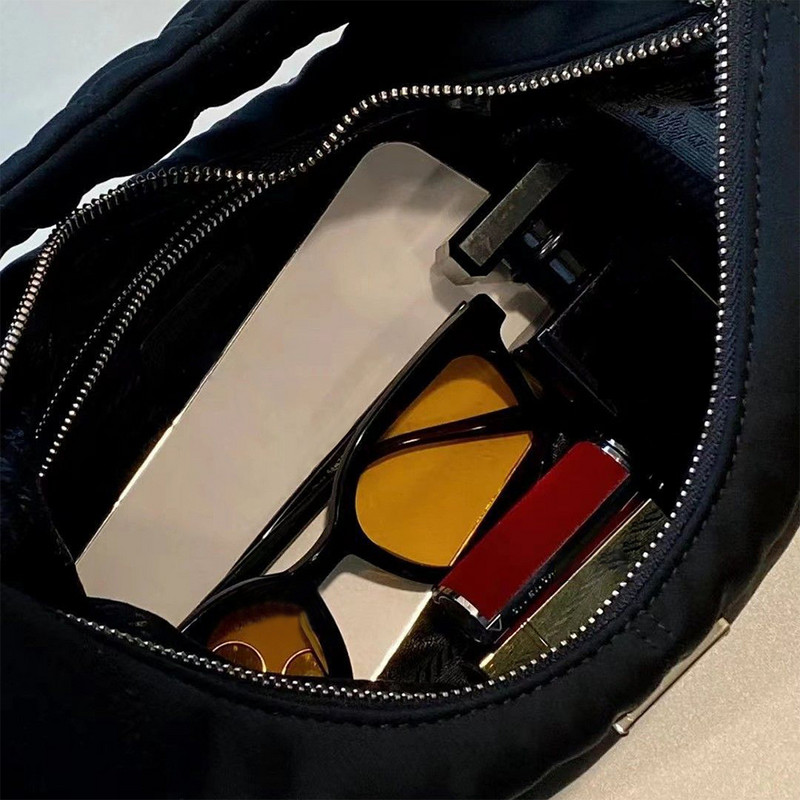 Γυναικεία vintage τσάντα μασχάλης Ευέλικτη τσάντα με φερμουάρ Hobos Μικρές τσάντες ώμου Τσάντα casual soft satchel τσάντα Μοντέρνα καθημερινή τσάντα γνωριμιών