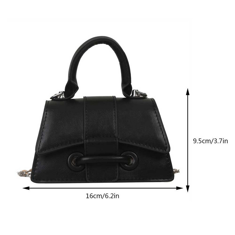 Geantă de mână pentru femei, de designer de lux, din PU, geantă de mână de mare capacitate, de culoare solidă, geantă simplă pentru navetiști.
