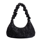 Genți de umăr pentru femei Geantă de subrat plisată de nailon pentru femei