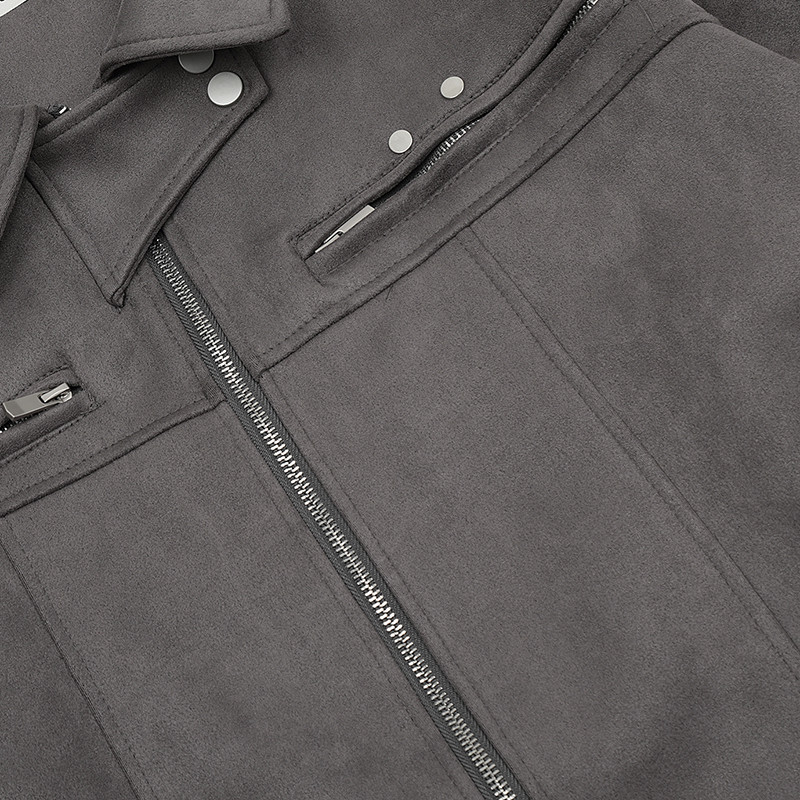 Harajuku Retro Black Mootorrataste võidusõidu koolimeeskonna jakk Meeste lühike talvine Superfunktsionaalne tuulejope tehnoloogia Y2K