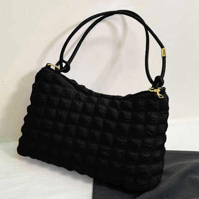 Υψηλής ποιότητας ελαφριά μεγάλη τσάντα τσάντα μασχάλης Μαλακή τσάντα σύννεφου Γυναικεία ντιζάιν τσάντα χειρός Γυναικεία τσάντα ώμου 주름가방