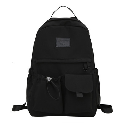 Casual Floral στάμπες Γυναικεία σακίδιο πλάτης Κοριτσίστικες τσάντες μεγάλης χωρητικότητας Μαθητικές σχολικές τσάντες ταξιδιού Mochilas με μενταγιόν