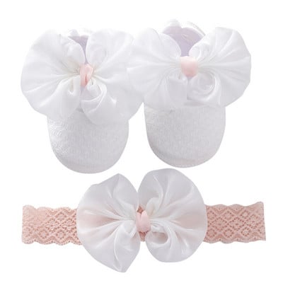 Baywelli vastsündinud beebitüdruku vibujalatsid väikelaste ristimis-eelkäija Armas beebipehme jalutuskäru 0–12 kuu vanustele lastele