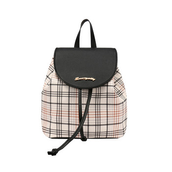 Μόδα Μίνι γυναικεία τσάντα πλάτης καρό γυναικεία σχολική τσάντα ώμου Τηλεφωνική τσάντα τσάντα πλάτης Γυναικεία τσάντα χιαστί για έφηβη