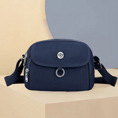 Τσάντα χιαστί μεγάλης χωρητικότητας νάιλον σύνθετη τσάντα ώμου Αναπνεύσιμη γυναικεία ανθεκτική ανθεκτική στις γρατσουνιές με φερμουάρ Ταξίδι για αγορές